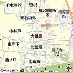 京都府木津川市山城町上狛大目鑑周辺の地図