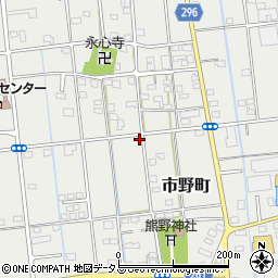 静岡県浜松市中央区市野町2270周辺の地図