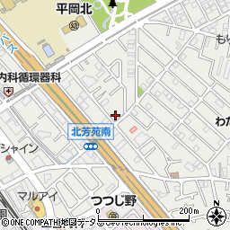 兵庫県加古川市平岡町新在家1476-7周辺の地図