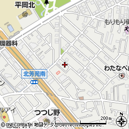 兵庫県加古川市平岡町新在家1745-382周辺の地図