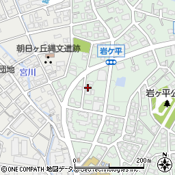兵庫県芦屋市岩園町26周辺の地図