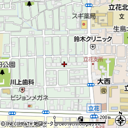 ＤＡＩＫＥＮＮ武庫之荘パンシオンＤ周辺の地図