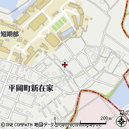 兵庫県加古川市平岡町新在家2328-10周辺の地図