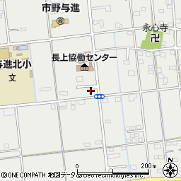静岡県浜松市中央区市野町2618周辺の地図