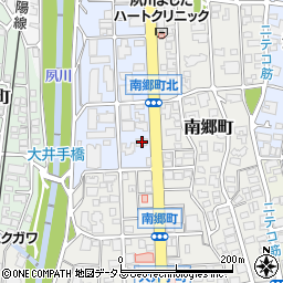 ニコニコ桜夙水園周辺の地図
