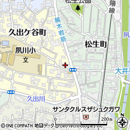 パンプキン・ガーデン　夙川園周辺の地図