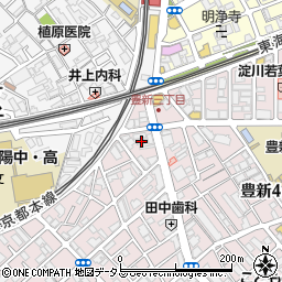 東淀川　生活と健康を守る会周辺の地図