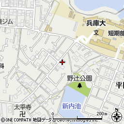 兵庫県加古川市平岡町新在家2123-14周辺の地図