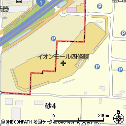 イオンモール四條畷周辺の地図