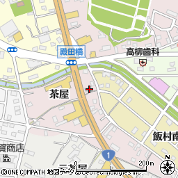 愛知県豊橋市飯村町茶屋30周辺の地図