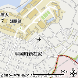 兵庫県加古川市平岡町新在家2323-13周辺の地図
