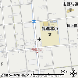 静岡県浜松市中央区市野町2721周辺の地図