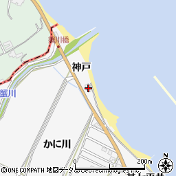 愛知県知多郡南知多町豊丘神戸46周辺の地図