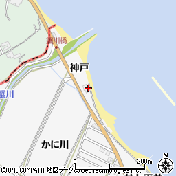 愛知県知多郡南知多町豊丘神戸周辺の地図