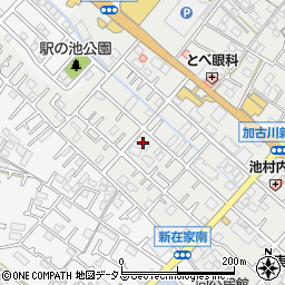 兵庫県加古川市平岡町新在家482-1周辺の地図
