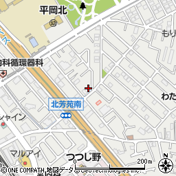 兵庫県加古川市平岡町新在家1476-4周辺の地図
