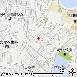 兵庫県加古川市平岡町新在家2159-21周辺の地図