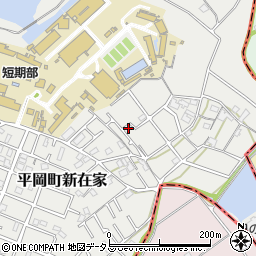 兵庫県加古川市平岡町新在家2328-11周辺の地図