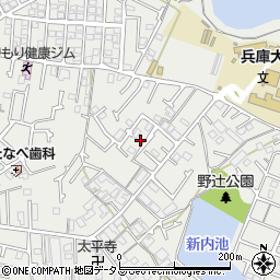 兵庫県加古川市平岡町新在家2162-1周辺の地図