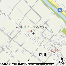 岡山県赤磐市立川616周辺の地図