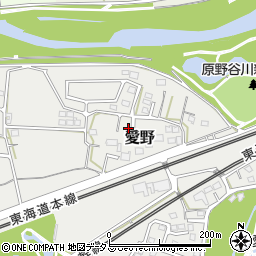 静岡県袋井市愛野2677-6周辺の地図