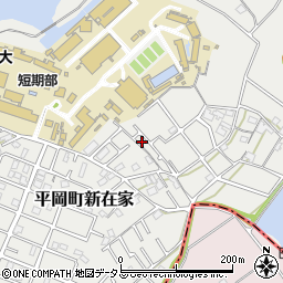 兵庫県加古川市平岡町新在家2327-27周辺の地図