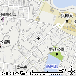 兵庫県加古川市平岡町新在家2127-6周辺の地図