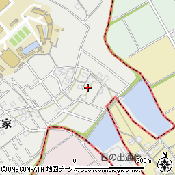 兵庫県加古川市平岡町新在家2385-1周辺の地図
