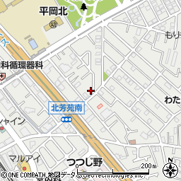 兵庫県加古川市平岡町新在家1476-1周辺の地図