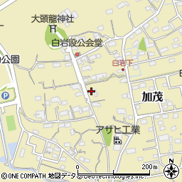 静岡県菊川市加茂908周辺の地図