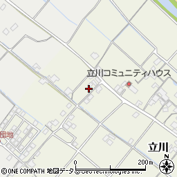 岡山県赤磐市立川528周辺の地図