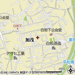 静岡県菊川市加茂756周辺の地図