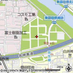 兵庫県尼崎市弥生ケ丘町周辺の地図