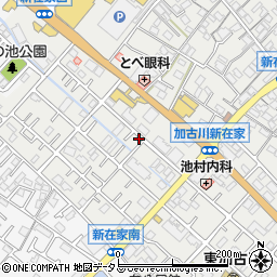 兵庫県加古川市平岡町新在家492-10周辺の地図
