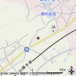 岡山県岡山市東区瀬戸町寺地353周辺の地図