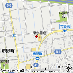 静岡県浜松市中央区市野町1654周辺の地図
