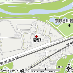 静岡県袋井市愛野2694周辺の地図