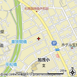 静岡県菊川市加茂5038-5周辺の地図