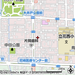 株式会社兵庫第一興商阪神支店周辺の地図