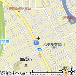 協立機械株式会社　菊川営業所周辺の地図
