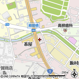 愛知県豊橋市飯村町茶屋31周辺の地図