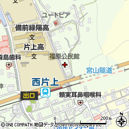 福原公民館周辺の地図