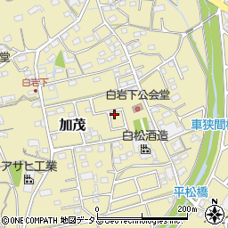 静岡県菊川市加茂756-51周辺の地図