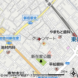 兵庫県加古川市平岡町新在家314周辺の地図