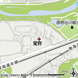 静岡県袋井市愛野2696-4周辺の地図