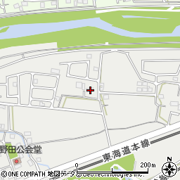 静岡県袋井市愛野2817周辺の地図