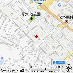 兵庫県加古川市平岡町新在家683-4周辺の地図
