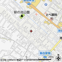 兵庫県加古川市平岡町新在家679-4周辺の地図