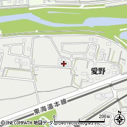 静岡県袋井市愛野2566周辺の地図