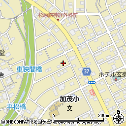 静岡県菊川市加茂5038-6周辺の地図